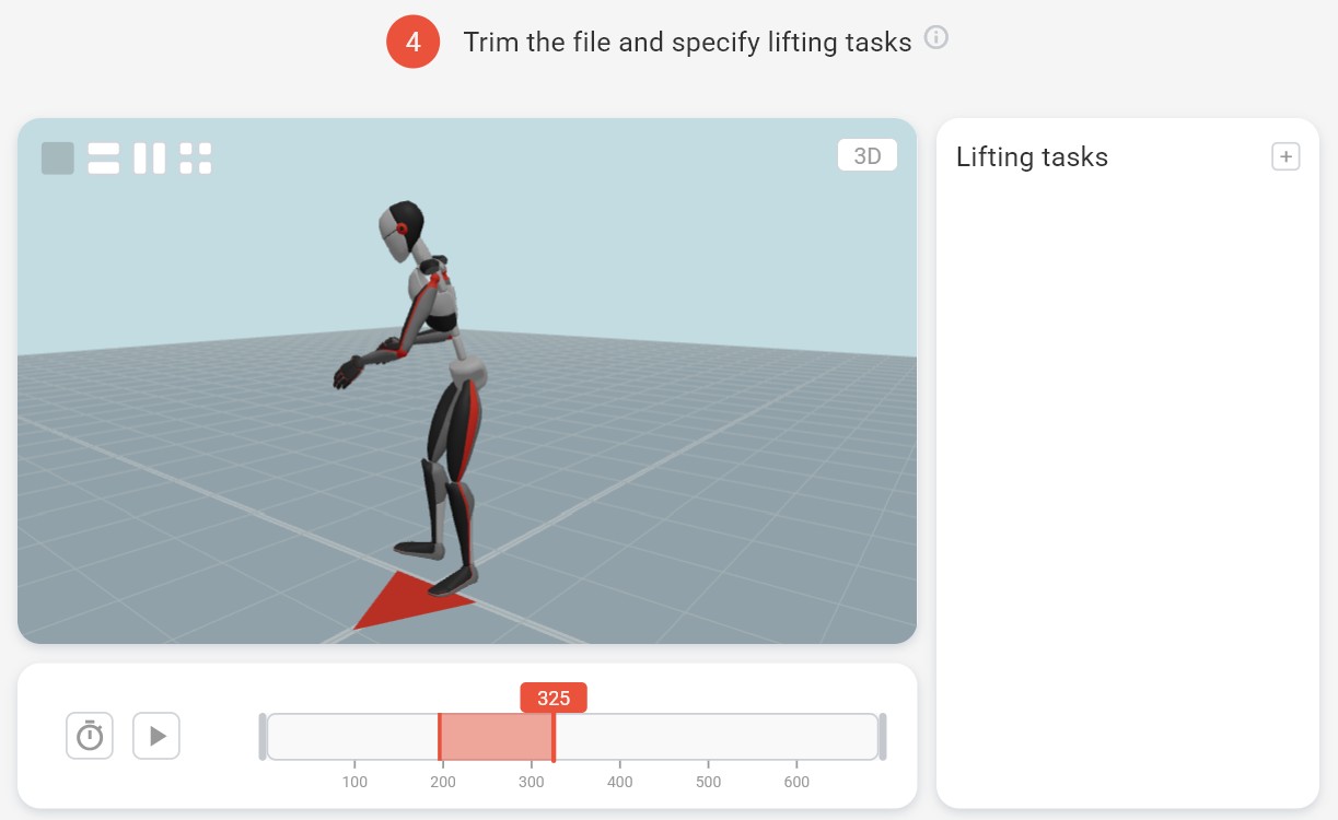 Input configuration screen